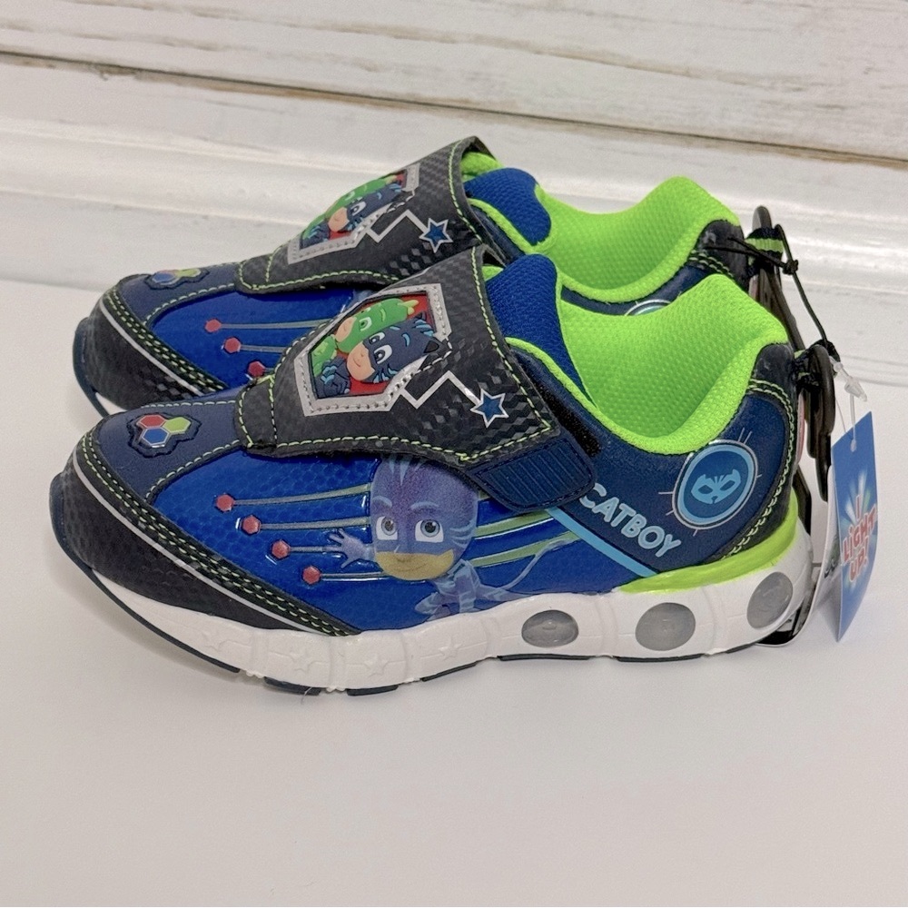 Brand New PJ Masks Light-Up Sneakers (Toddler Size)